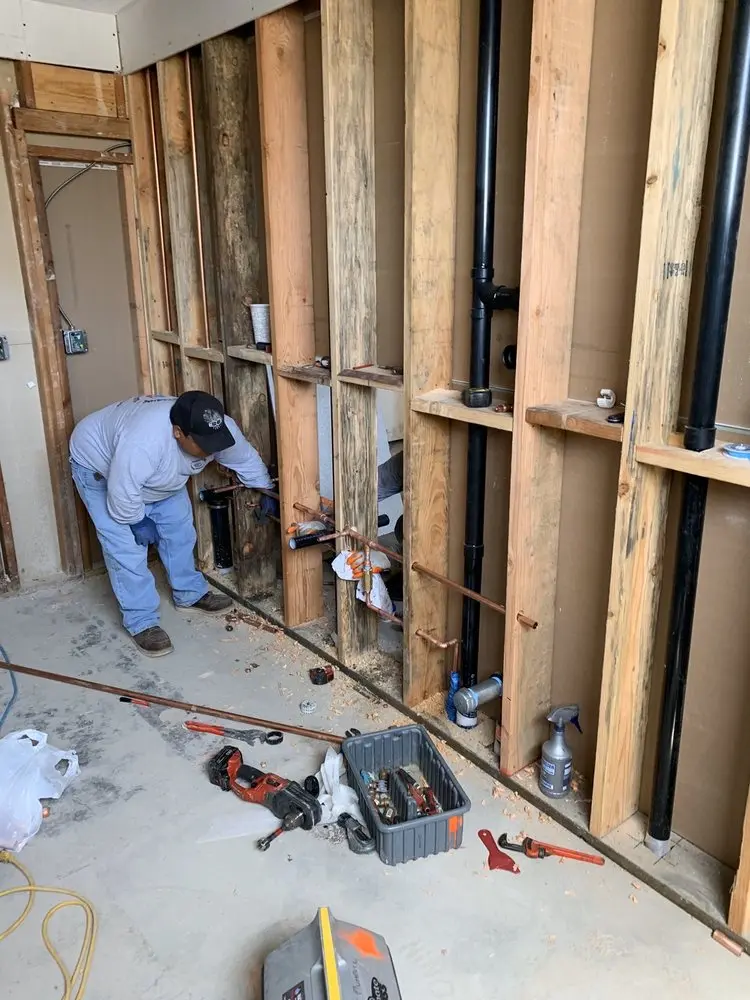 Commercial rough-in plumbing for Trenchless Sewer Repair in Edgemere Estates